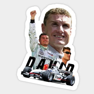 David Coulthard Sticker